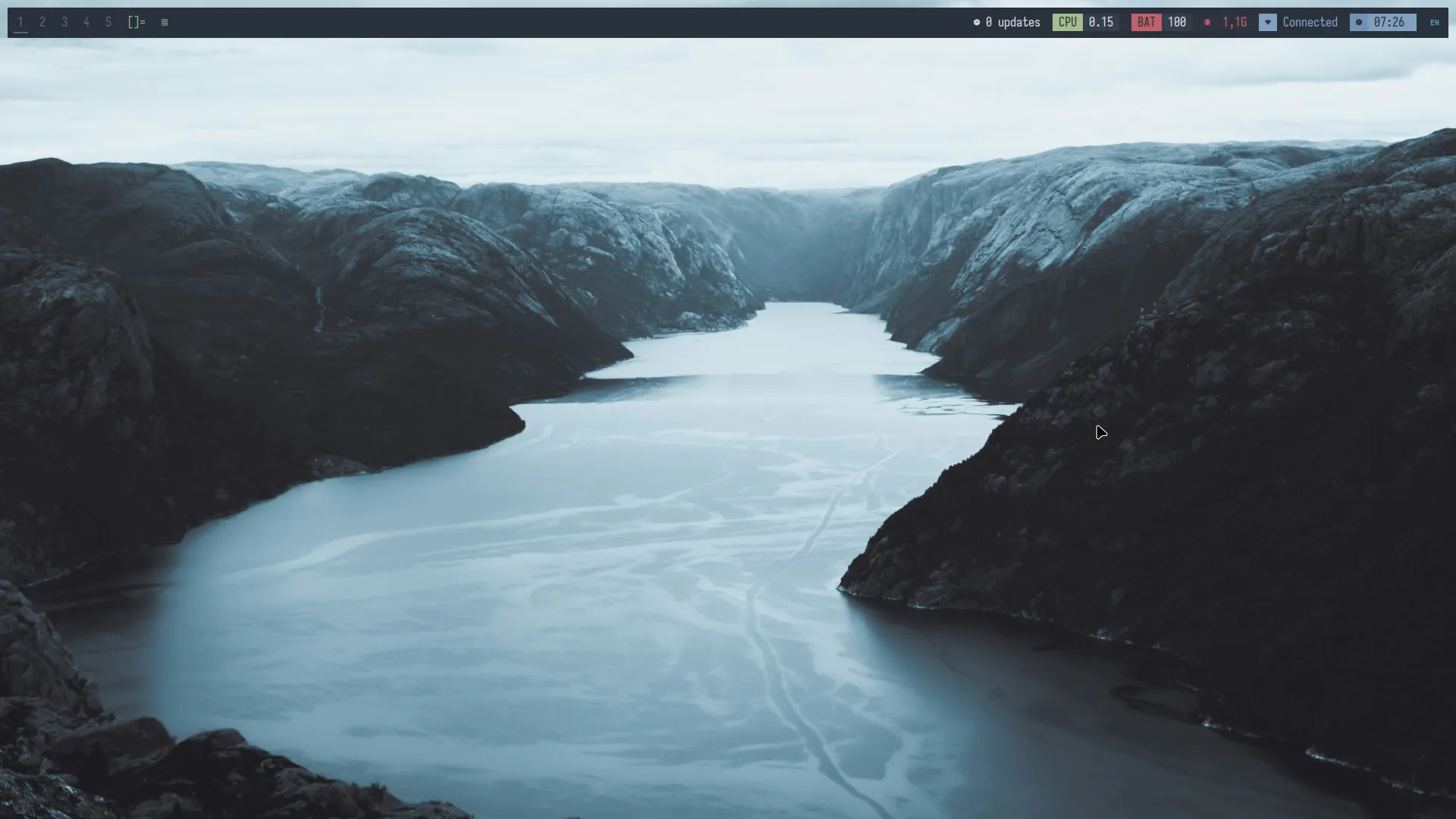 Screenshot of Chadwm desktop